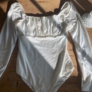 Princess Polly White Bodysuit